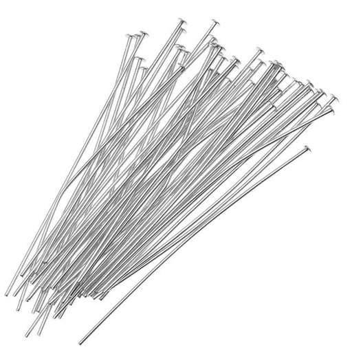 Head Pins, 1.5 Inches, 20 Gauge, Gunmetal, 50 pc. pkg