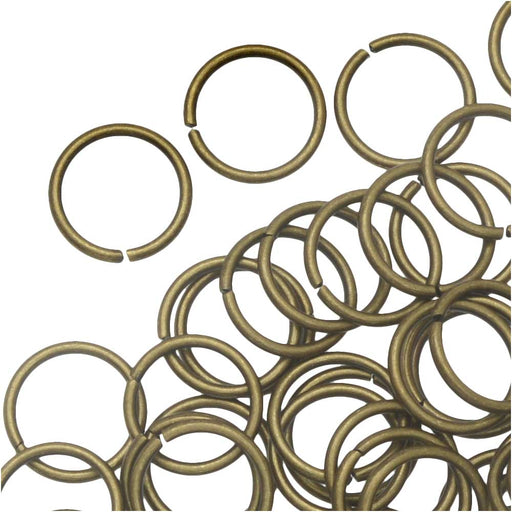 Jump Rings, Open 8mm Diameter 19 Gauge Stainless Steel (50 Pieces) —  Beadaholique