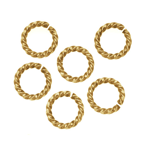 Nunn Design 24kt Gold Plated Ball Chain Connector for 1.8mm & 2.4mm Ball Chain (10)