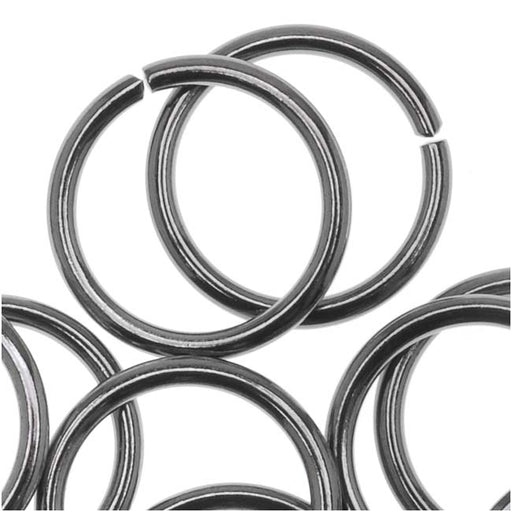 Jump Rings, Open 8mm Diameter 19 Gauge Stainless Steel (50 Pieces) —  Beadaholique