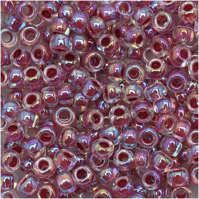 Toho Round Seed Beads 8/0 53F 'Opaque Frosted Gray' 8 Gram Tube