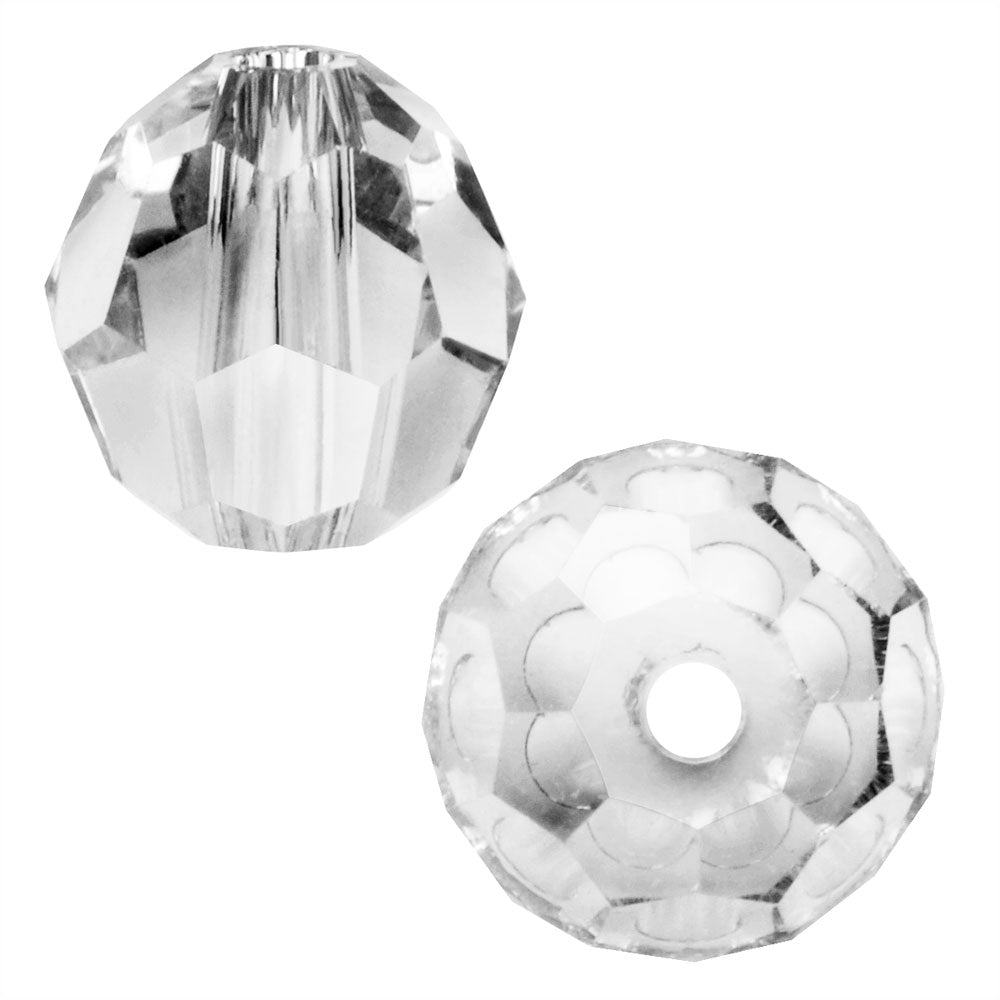 Preciosa Czech Crystal, Round Bead 10mm, Crystal Velvet (24 Pieces)