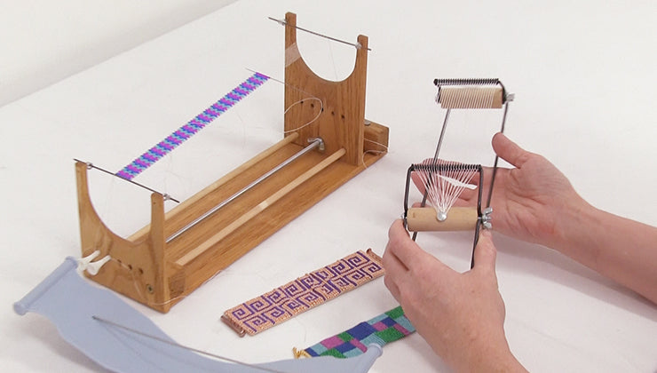 vertical beading loom