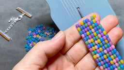 How to Use Cymbal Bead Substitutes with 8-0 Seed Beads in Loom