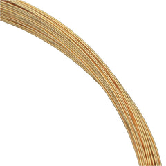 24yds of 34 Gauge Colored Craft Wire - Gold