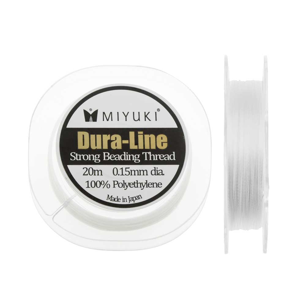 Miyuki Dura-Line Braided Beading Thread, 18lb Test 0.15mm (0.006