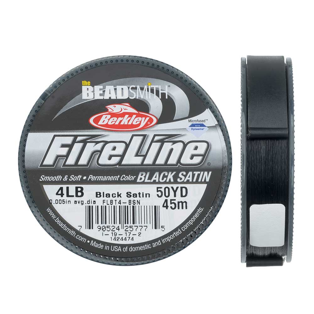 FireLine Braided Beading Thread, 4lb Test Weight and .005