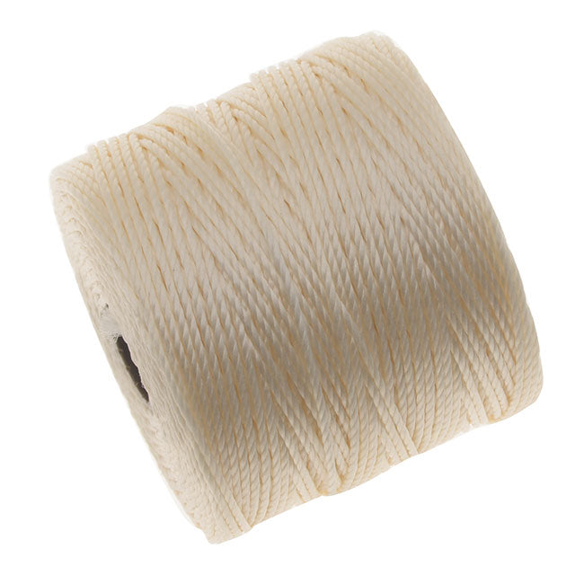 Super-Lon, S-Lon, Cord - Size #18 Twisted Nylon - Vanilla (77 Yards)