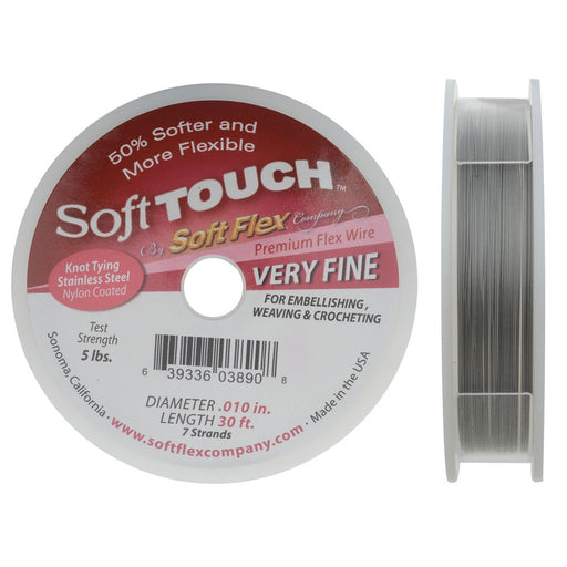 Soft Flex, Extreme Flex 19 Strand Medium Beading Wire .019 Inch