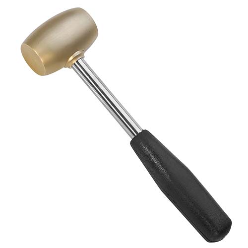 Eurotool Brass Mallet For Metal Smithing - 2 Pound