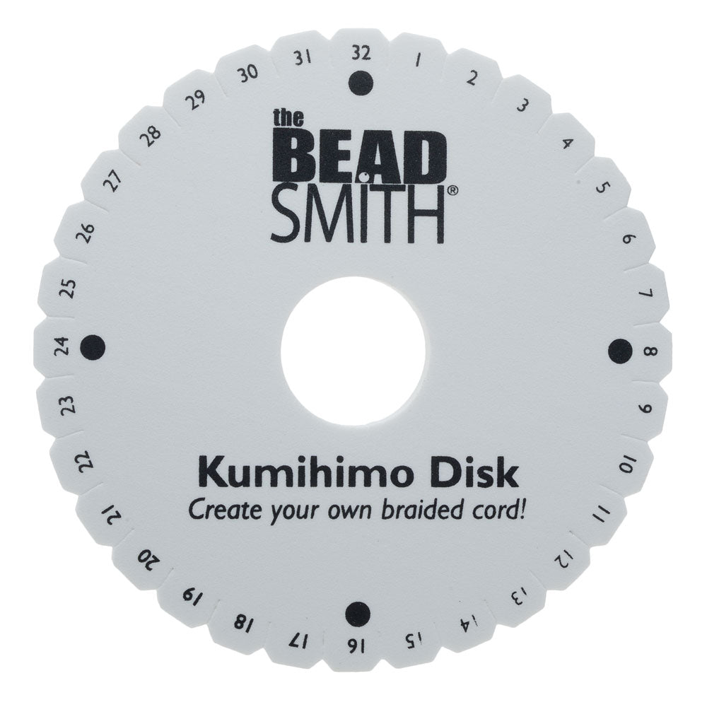 Kumihimo Braiding Disk Braid Round Japanese 55257 64 Slots 6in Double  Thick, Japanese Braiding Instructions Included Kumihimo Plate 