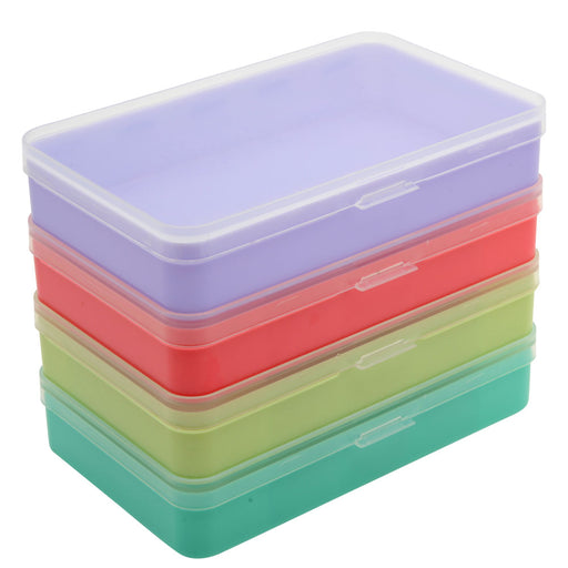 The Beadsmith Keeper Spinner Stackable Storage Container with 12 Compartments, 3.8 Round Diameter, 6 Storage Containers