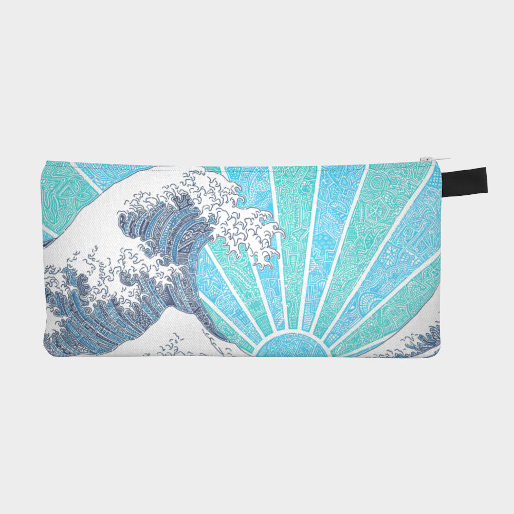 map zipper bag