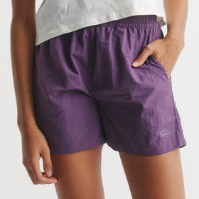 Women's Relaxed Recycled Shorts - Black