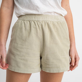 Women's Cord Short - Almond