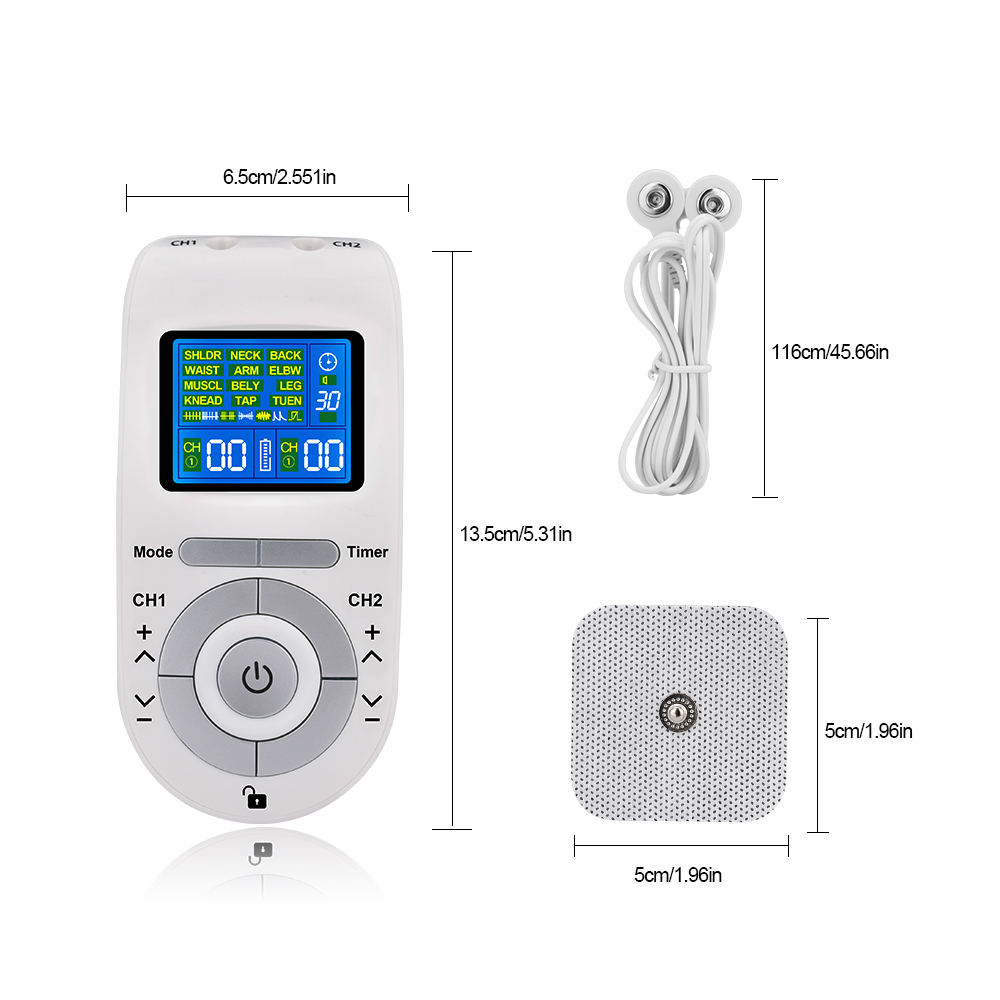 Buy 12 Modes TENS Pain Relief Machine