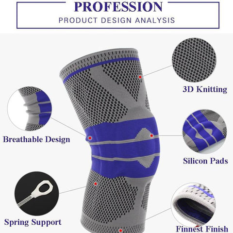 How Does  360 Compression Knee Sleeve Stabilizer Looks Like