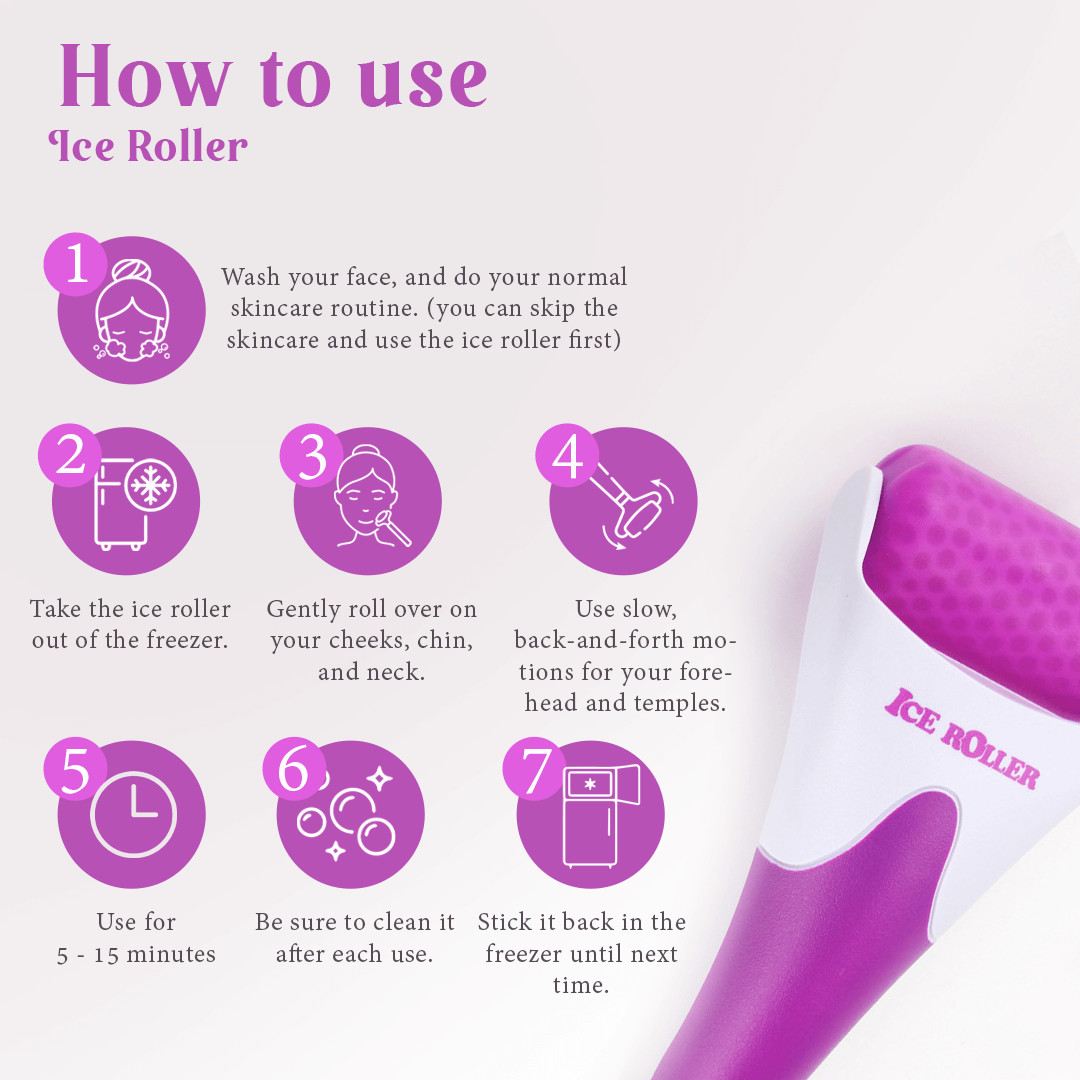 How To Use Ice Roller On Face