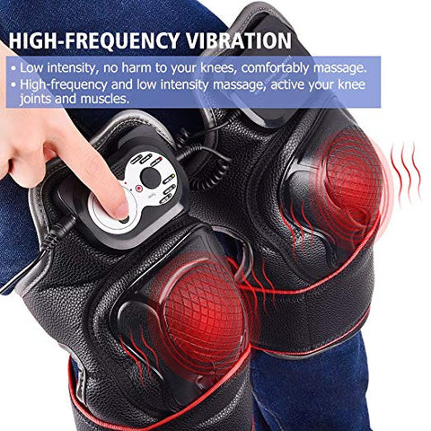 Electric Knee Massager Infrared Magnetic Therapy With Heating Knee
