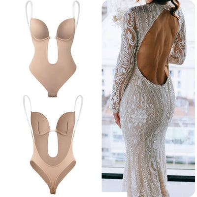 Backless Invisible Shaper Bodysuit – Hourglass Shapewear