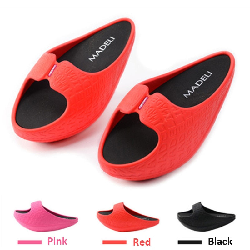 rocker sole slippers