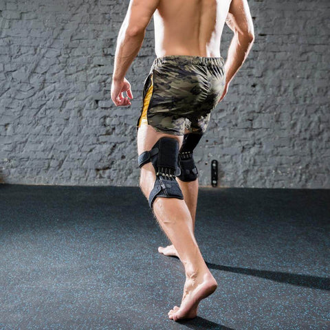 Buy Power Leg Spring Iron Knee Guard for Sports and Works and Daily Life