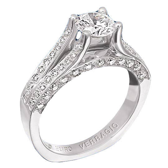 verragio platinum diamond engagement ring