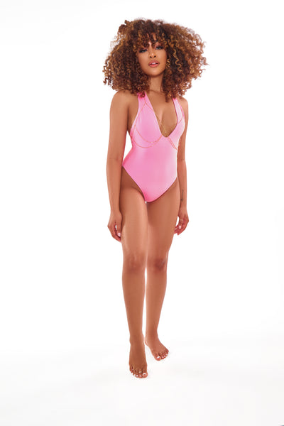 GG Cheeky One Piece Swimsuit With Adjustable Straps - Virago Swim