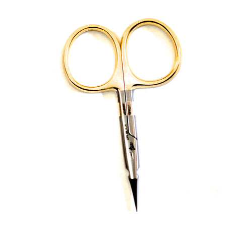 NEW THREE FLY TYING SCISSORS LARGE GOLD LOOPS FIRST QUALITY - CP COLUMBIA  MADE on eBid United States