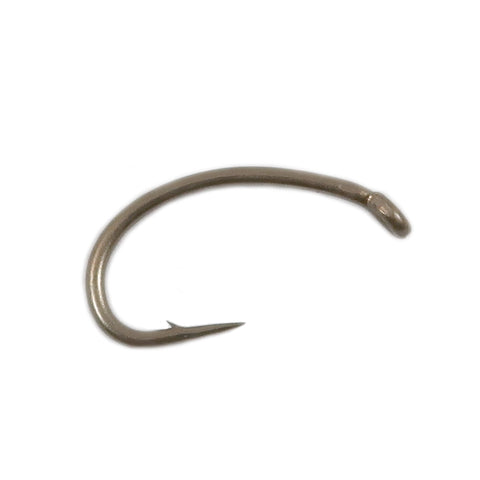 Fishing Hooks 50PCS Curved Shank Fly Hook Nymphs Fly Tying Hook Reversed  Barbed Fish Hook Fish Hooks Fly Tying Hooks Shrimp Fishhooks Hooks (Color :  50PCS B, Size : Size 14), Hooks -  Canada