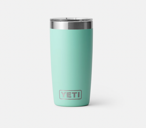 YETI Baby Blue/Teal 10 oz Lowball Rambler with Standard Lid-NEW