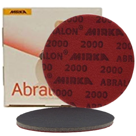 Mirka Abralon 3 Foam Polishing Grip Discs, 8A-203 Series –