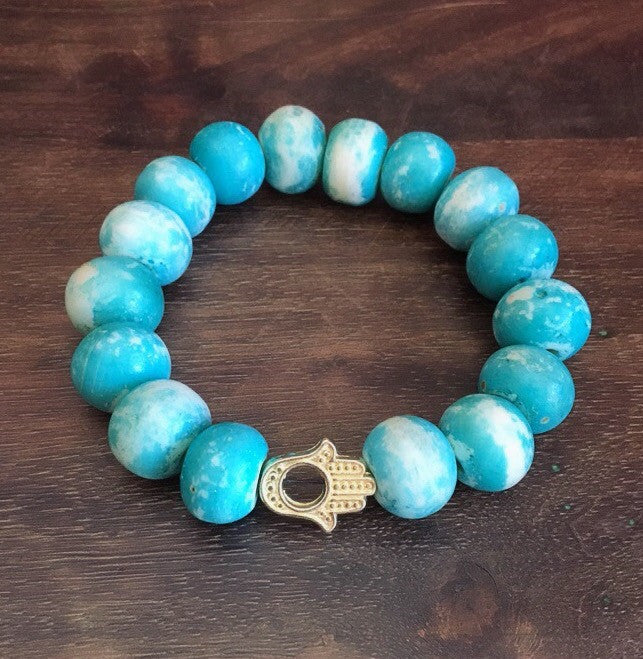 turquoise colored stones