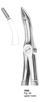 Extracting Forceps English Pattern Upper Roots