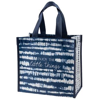 Rockflowerpaper Blu Reusable Shopping Bag Indigo Fish