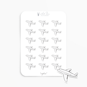 simple drawing of a falling airplane doodles on geometry test