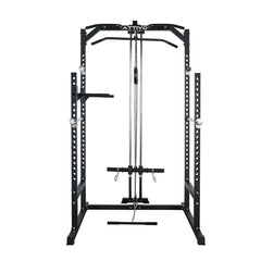 ATTIVO L2 Heavy Duty Half Power Cage Weight Lifting Squat Rack & Dip Station Tower