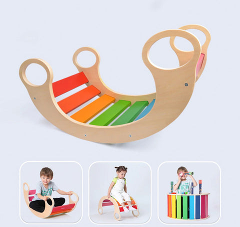 https://gymplus.com.au/collections/kinder-gym/products/wooden-rainbow-rocker-play-board-rocking-seesaw