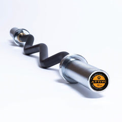 ATTIVO Olympic EZ Curl Bar