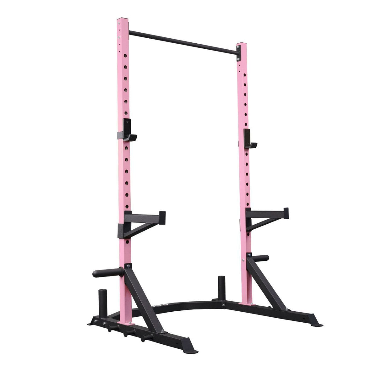 Half Power Rack Garage Gym Package - Pink (HR2300 Combo)