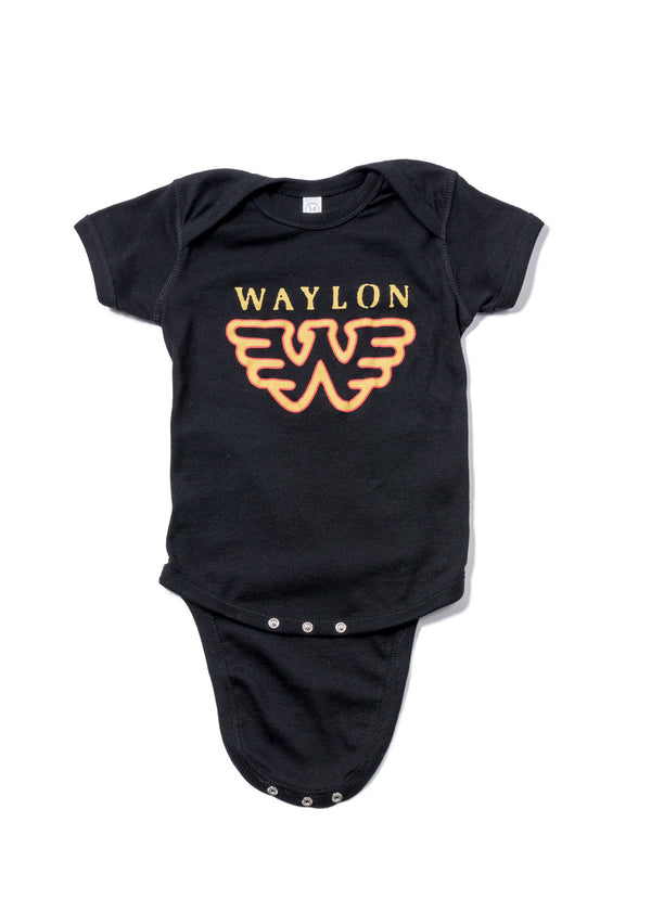 Waylon Jennings Flying W Symbol Baby 