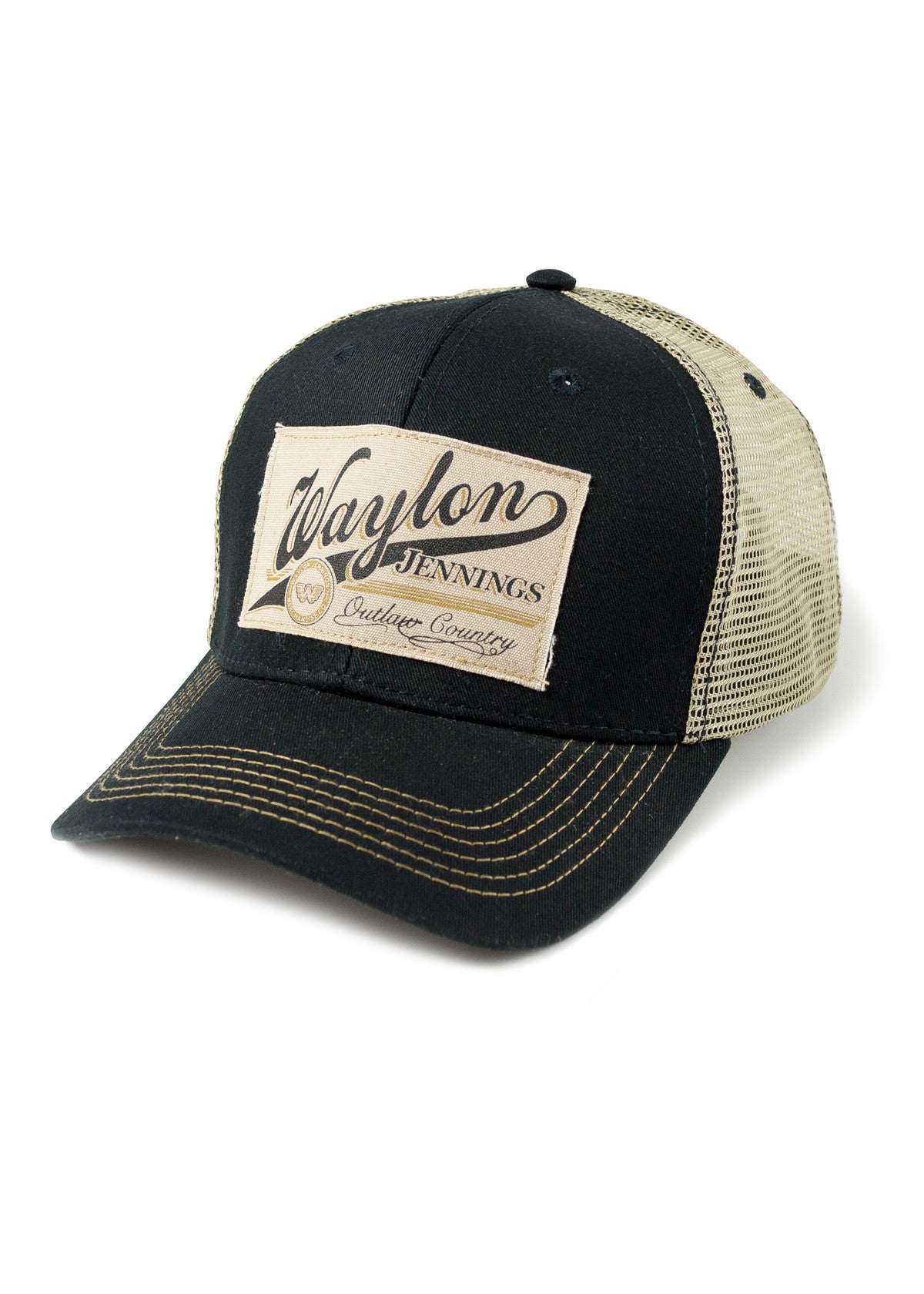 Waylon Jennings Outlaw Country Trucker Hat