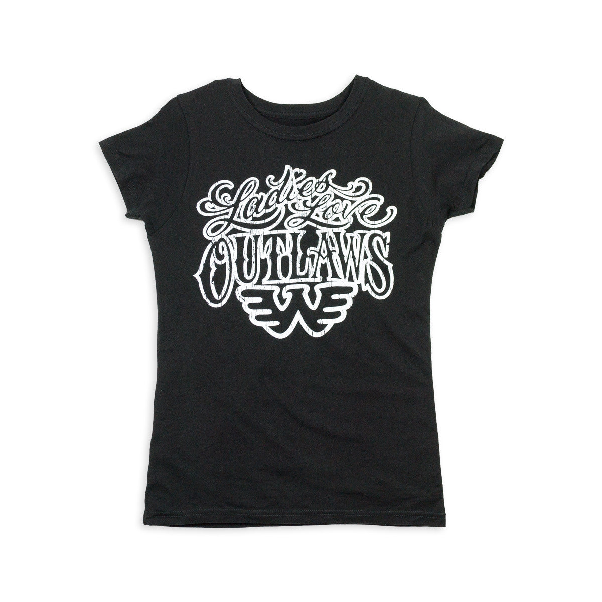 Ladies Love Outlaws Waylon Jennings Women's Tee– Waylon Jennings Merch Co.