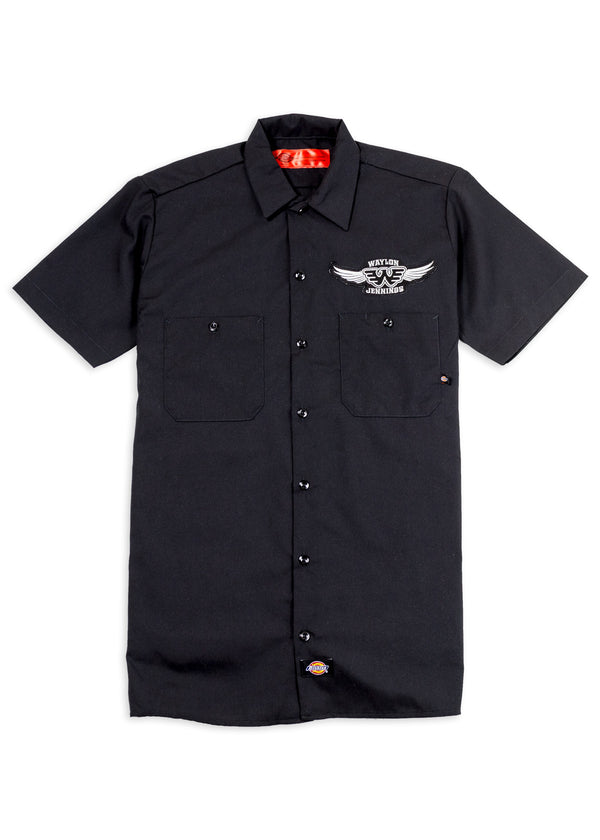 Flying W Waylon Jennings Shop Shirt 