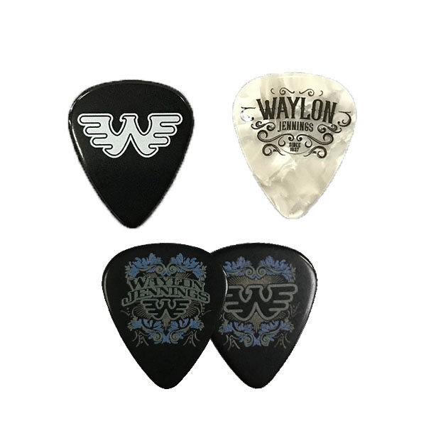 Waylon Guitar Pick Set– Waylon Jennings Co.
