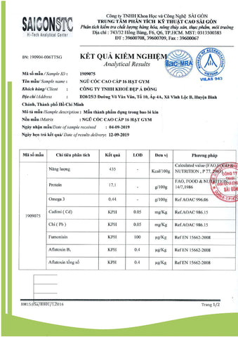 Our Agriculture Certifications