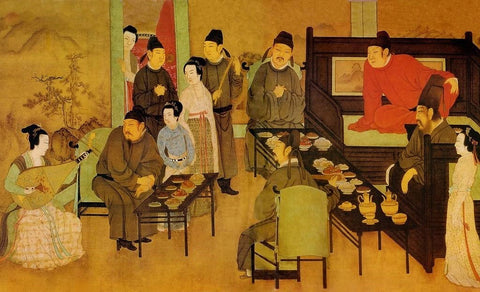 Tang dynasty style tea ceremony
