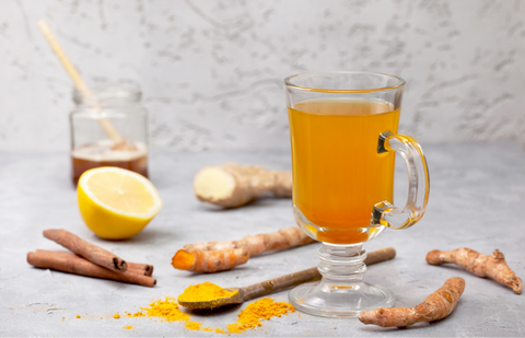 how to make ginger turmeric tea