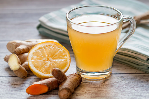 how to make ginger turmeric tea