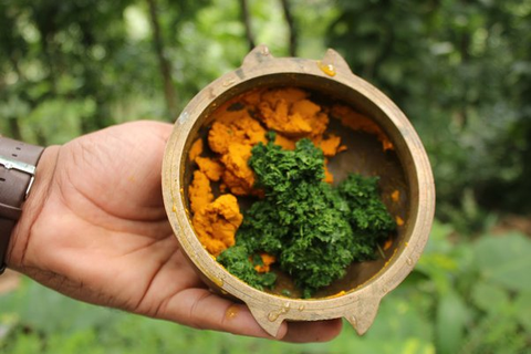 How to make neem and turmeric balls